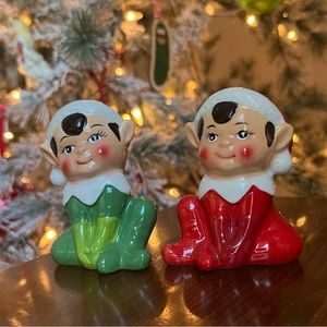 Elf pixie salt and pepper set